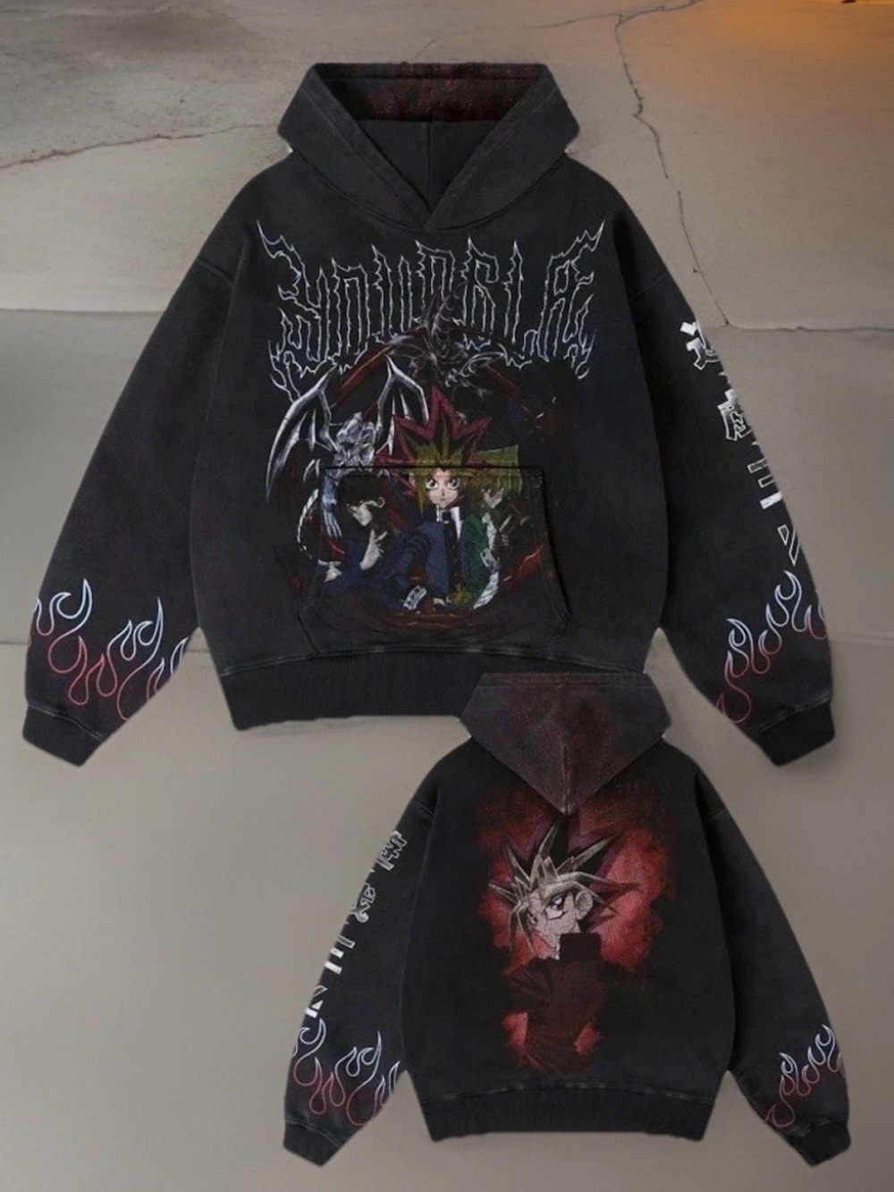 YoungLA 5008 YU-GI-OH!® HOODIES color:duelist trio
